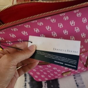 Dooney and Bourke pink purse